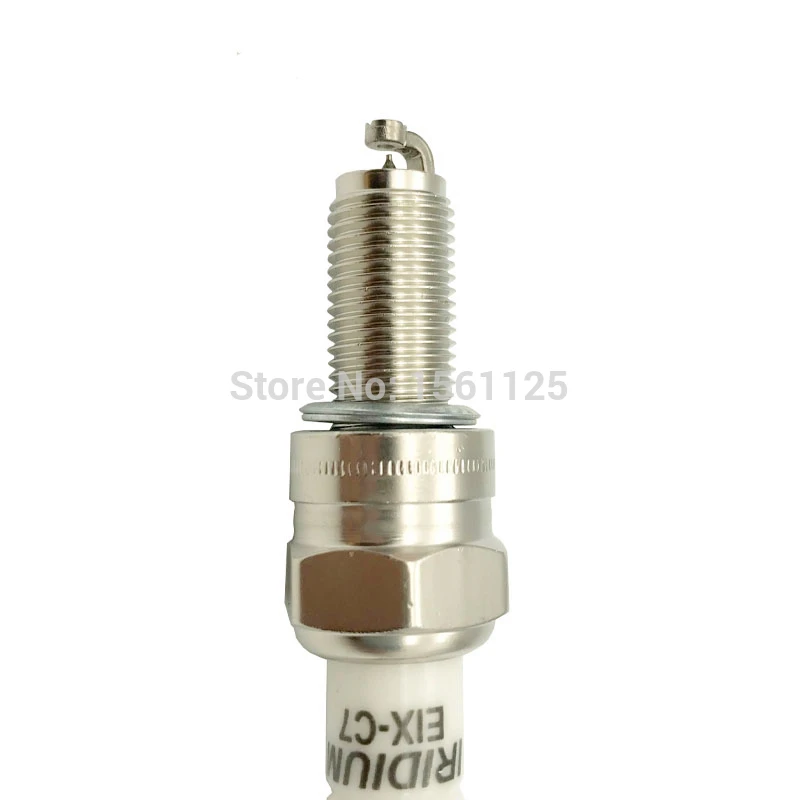 4pcs VORTEX IRIDIUM patent motorcycle spark plug EIX-C7 for CR7EK CR7E C7E CR7EIX CR7EGP IU22 U22ESRN SIMR7B9DS G59C B7RIU