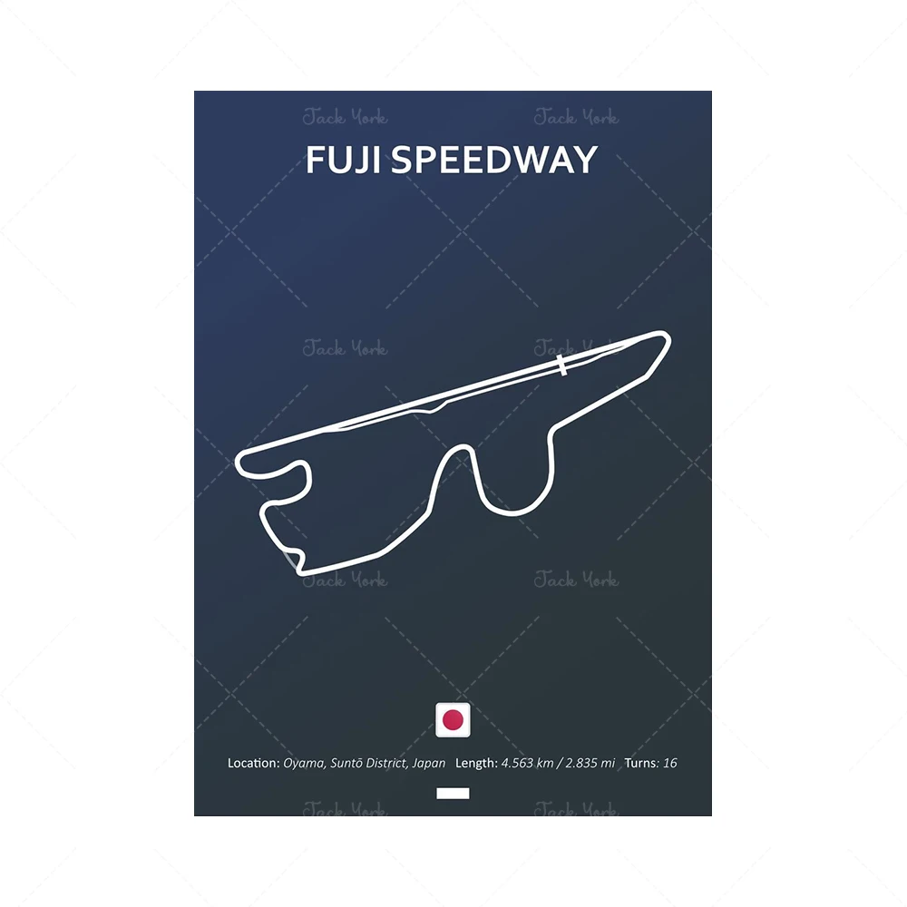 Nurburgring Circuit, Circuit De Monaco Circuit Poster Printed Print Canvas Home Decoration
