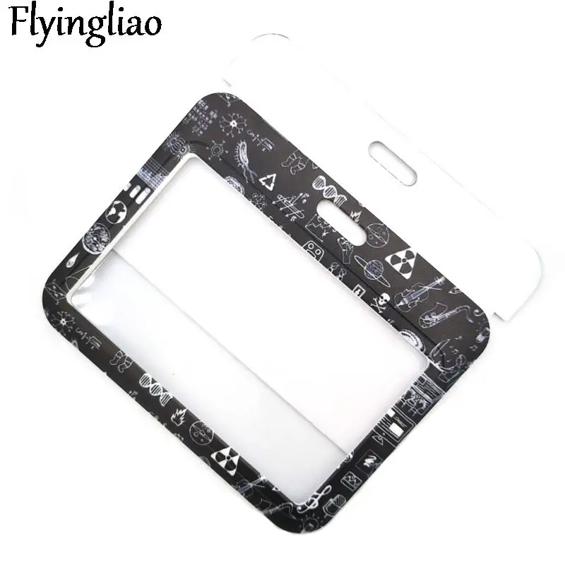 Mathematical Physics Knowledge Anime Lanyard Badge Holder ID Card Lanyards  Phone Rope Key Lanyard Neck Straps Keychain Key Ring