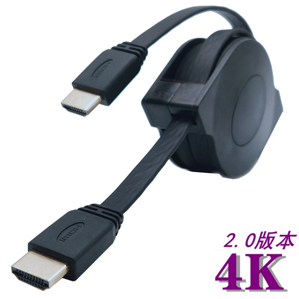 Versenkbare & dehnbar 4K HD-kompatibel Kabel 1,5 m 1,8 m 3D Kabel Adapter für projektoren Monitore TV LCD laptop PS3