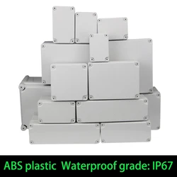 Waterproof Plastic Enclosure Box Electronic ip67 Project Instrument Case Electrical Project Box ABS Outdoor Junction Box Housing