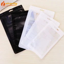 INTEGRITY 100pcs 12X21cm zipper Mobile Cell Phone Case Cover Accessories Packaging Package zip lock Bag for SONY iPhone 6 Plus