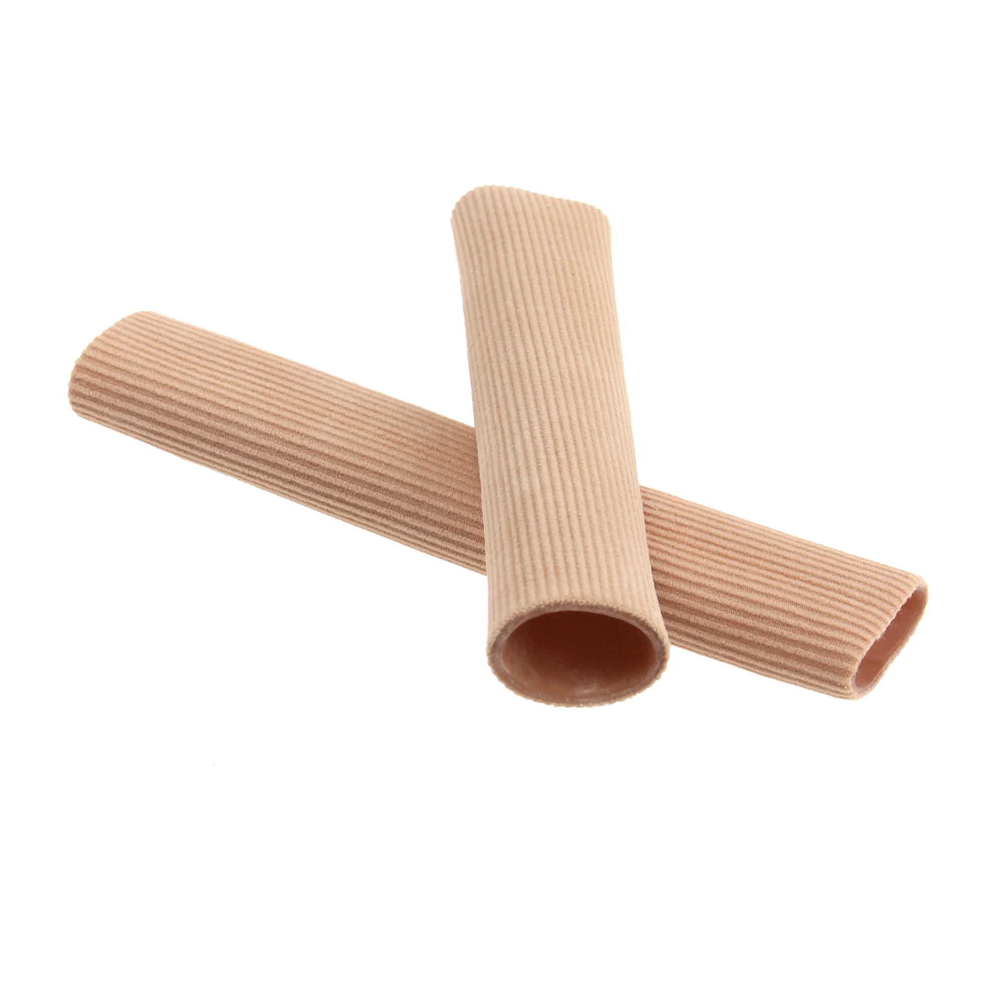 Separador de dedos de tela cortada de silicona, tapas de manga de tubo espaciador, Corrector de Valgus, Protector de martillo, cuidado de los pies y pedicura, 1 Uds.