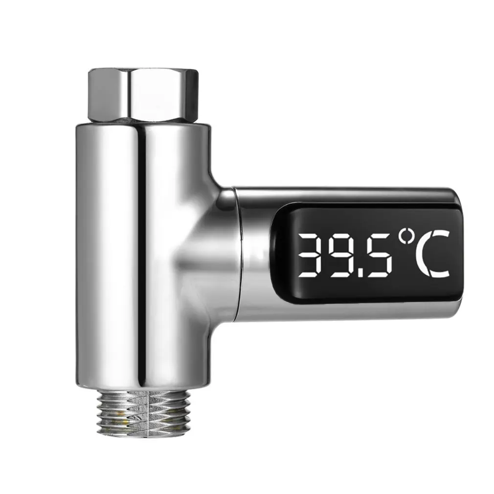 New For Bathroom LED Water Thermometer Electronic Faucet Thermometer Shower LED Thermometer Home Bathroom Shower Thermometer