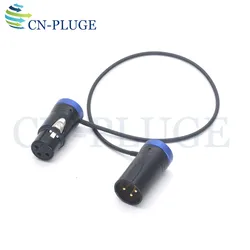 Low Profile XLR-3F to XLR-3M Adjustable Angle Cable for Lectrosonics UCR Type Receivers XLR Inputs Sound Devices 688 , Zaxcom,