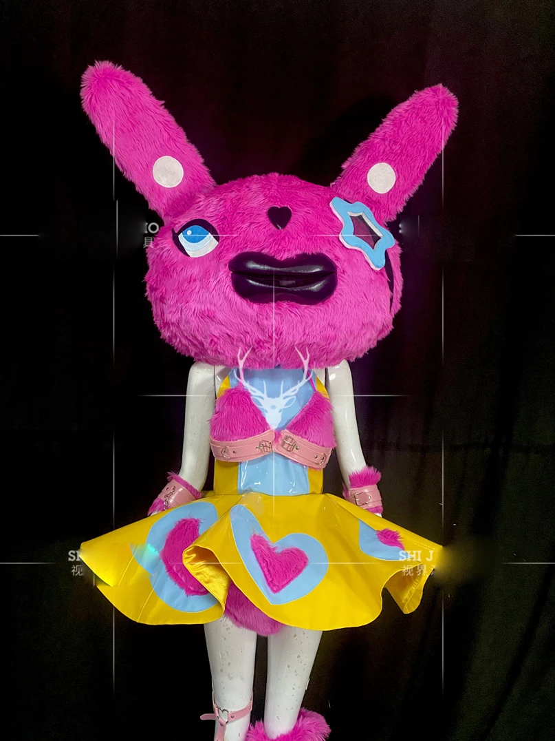 Pink Rabbit Doll Co… - image