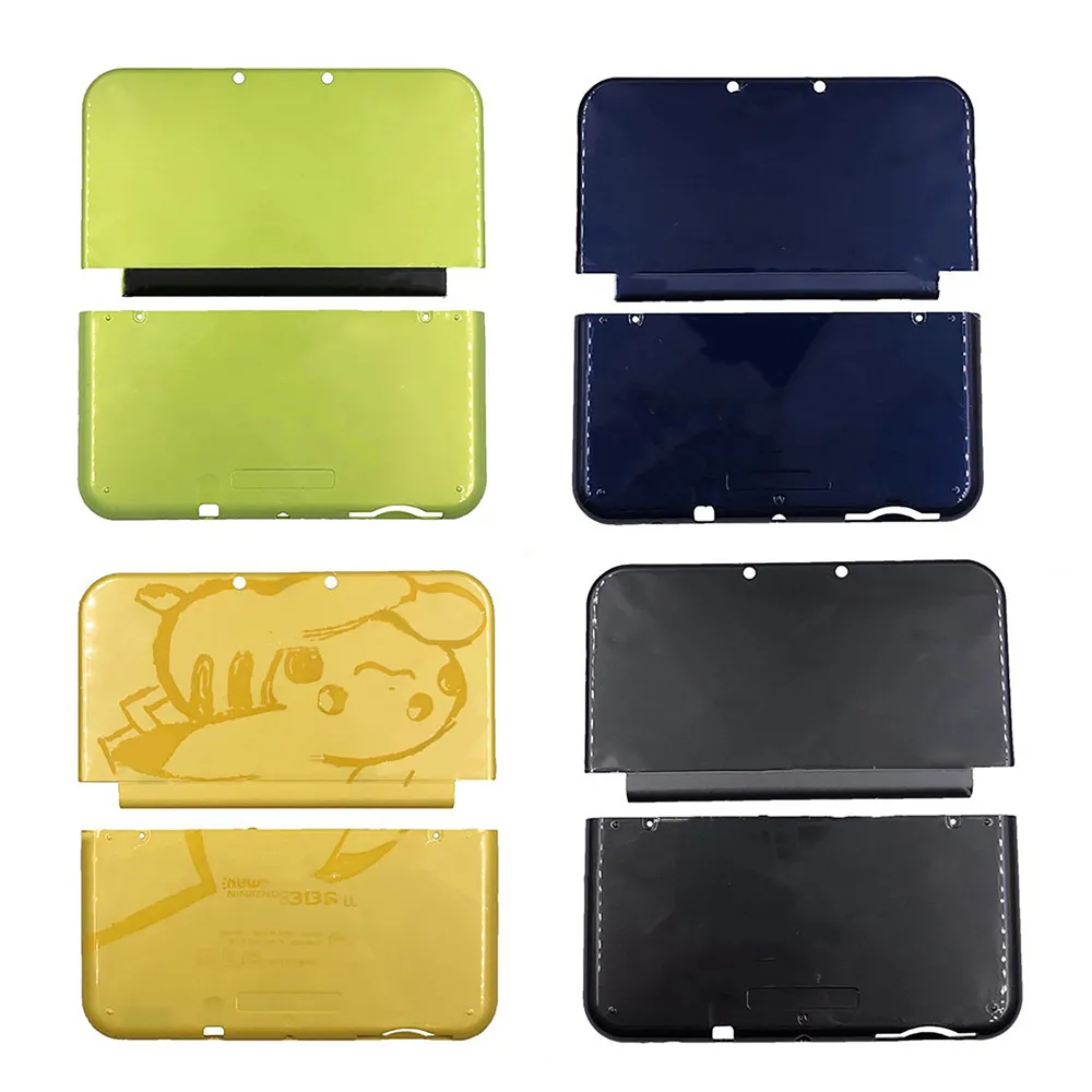 Jogo de substituição durável console frente & voltar habitação capa escudo para novo 3dsll 3dsxl jogo máquina reparação parte