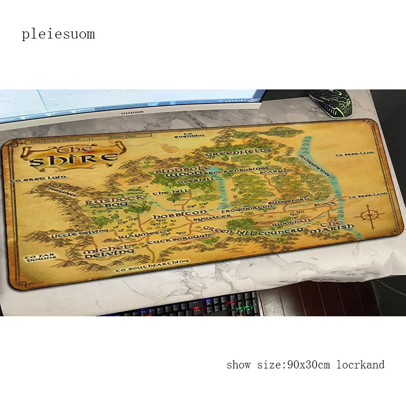 lord of the rings mouse pad 900x300x4mm Computer mat Popular gaming mousepad best seller padmouse keyboard games pc gamer desk