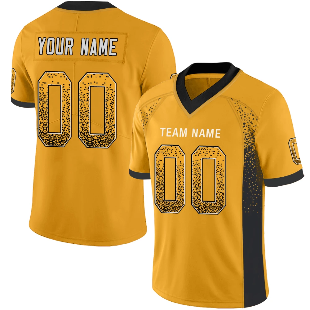 Maglia da Football americano personalizzata ricamo nome squadra numero maglia da calcio cucita maglia da Rugby traspirante per uomo/gioventù