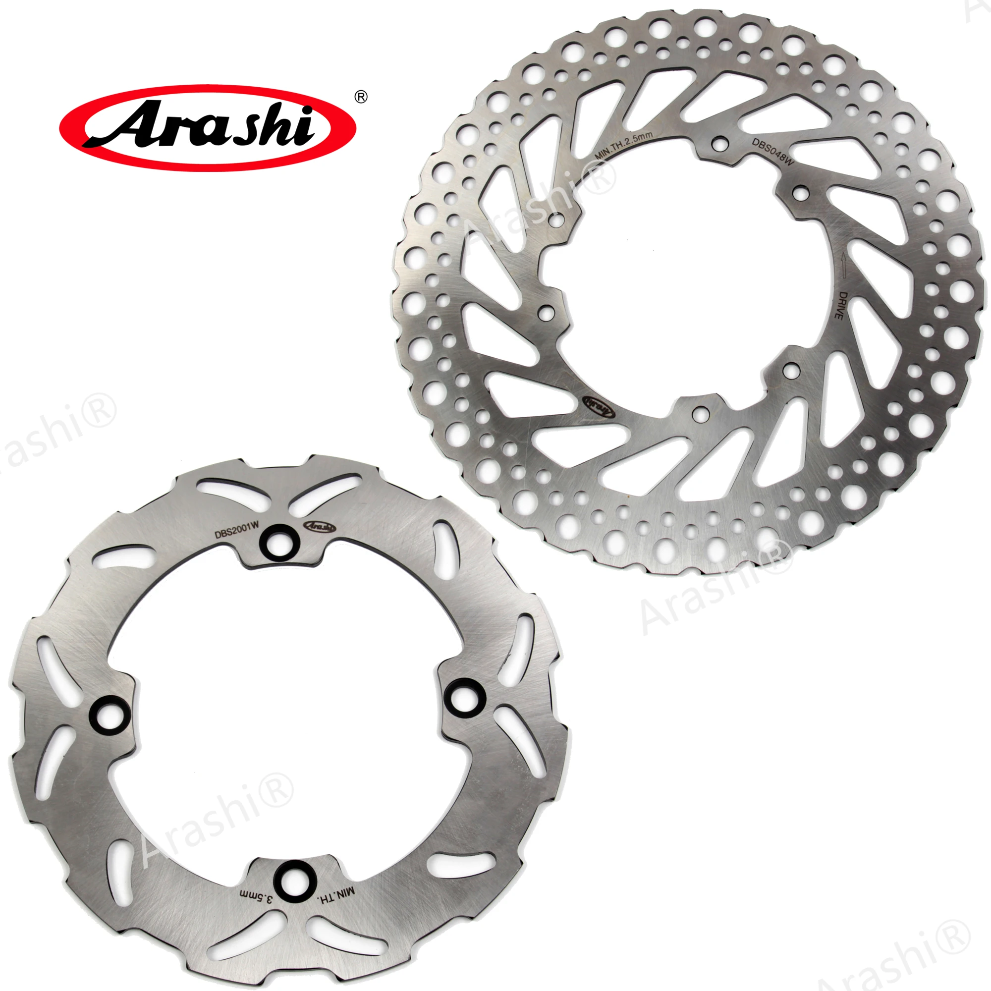 

ARASHI CR E 125 Brake Disc For HONDA CR125 E 1995 1996 1997 CR125E Front Rear Brake Rotor CR R 125 CR125 R