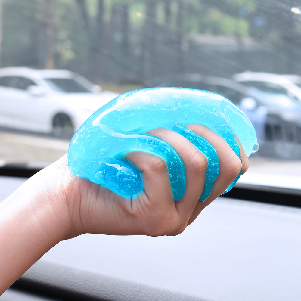 Car Cleaner Gel Slime per macchina per la pulizia Auto Vent Magic Dust Remover colla Computer Keyboard Dirt Cleaner Car Wash Interior