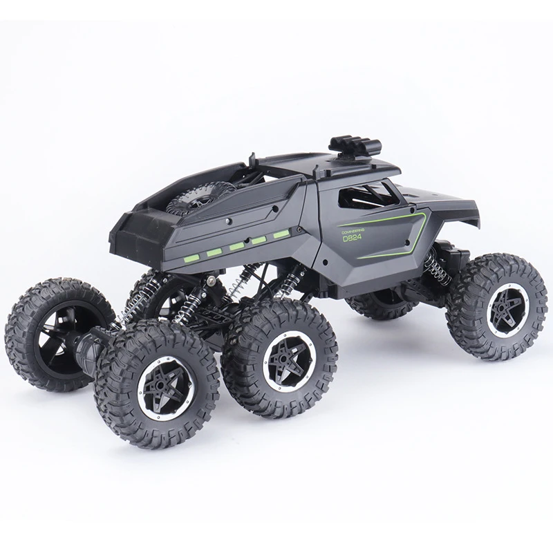 EBORUI D821 D823 D824 RC Car 2.4Ghz 6WD 1:14 RC Truck Monster All Terrain Controlled Climbing Car Vehicle Buggy Crawler Toy Gift