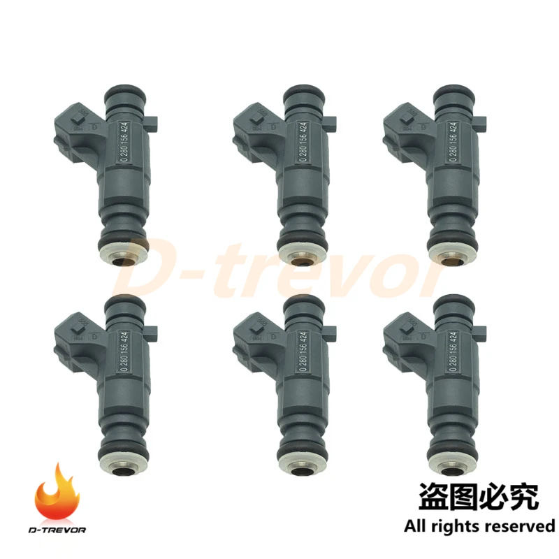 

6Pcs OEM 0280156424 Fuel Injector nozzle For Chery BYD