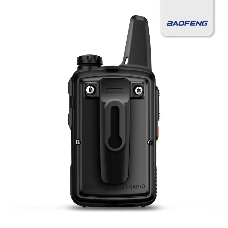 Baofeng-walkie talkie de 400-470mhz, 2 peças, rádio uhf compacto com fone de ouvido