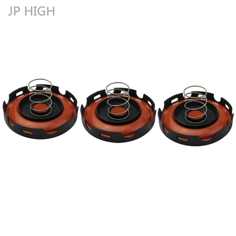 3Pcs PCV Valve Diaphragm 917-064 for - A3 4 5 6 7 Golf Jetta 1.4 2.0 2.5 3.6L 917064 06H103495AC 06H103495E