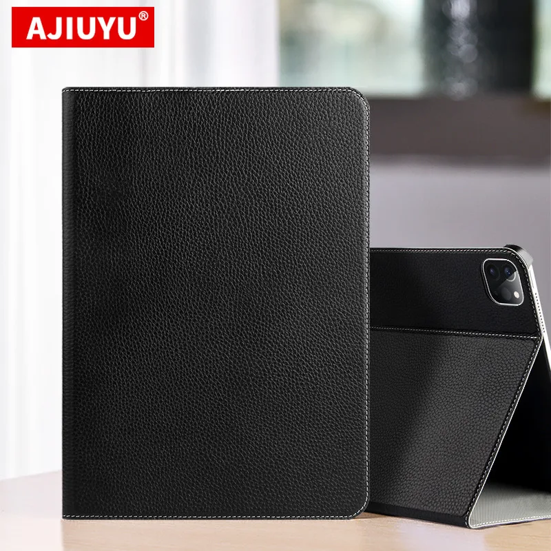 Case Cowhide For iPad Pro 12.9 2020 Protective Cover Genuine Leather Case For 2020 iPad Pro12.9 iPad 12.9