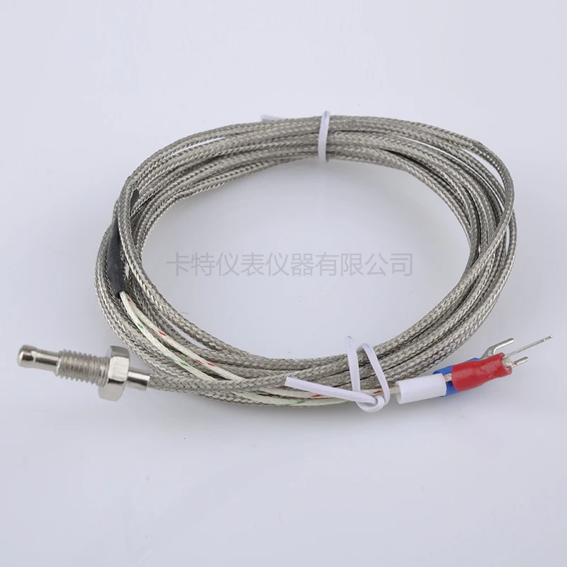 5 piece K-type E-type M6/M8 screw thermocouple, thermal resistance, temperature controller probe temperature sensing wire WRT-01