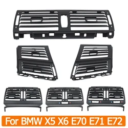 Cubierta de salida de aire fresco para coche, Panel de repuesto para BMW X5, X6, E70, E71, E72, años 2007 a 2014, 64229220101