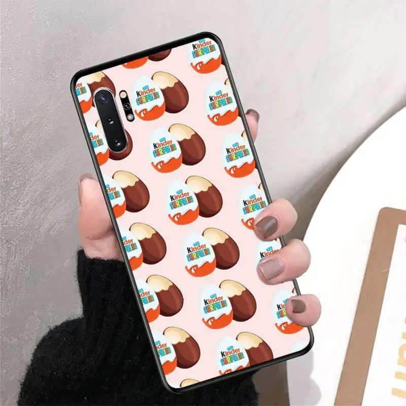 Yinuoda Trolly Egg KINDER JOY Surprise Phone Case for Samsung Note 5 7 8 9 10 20 pro plus lite ultra A21 12 72