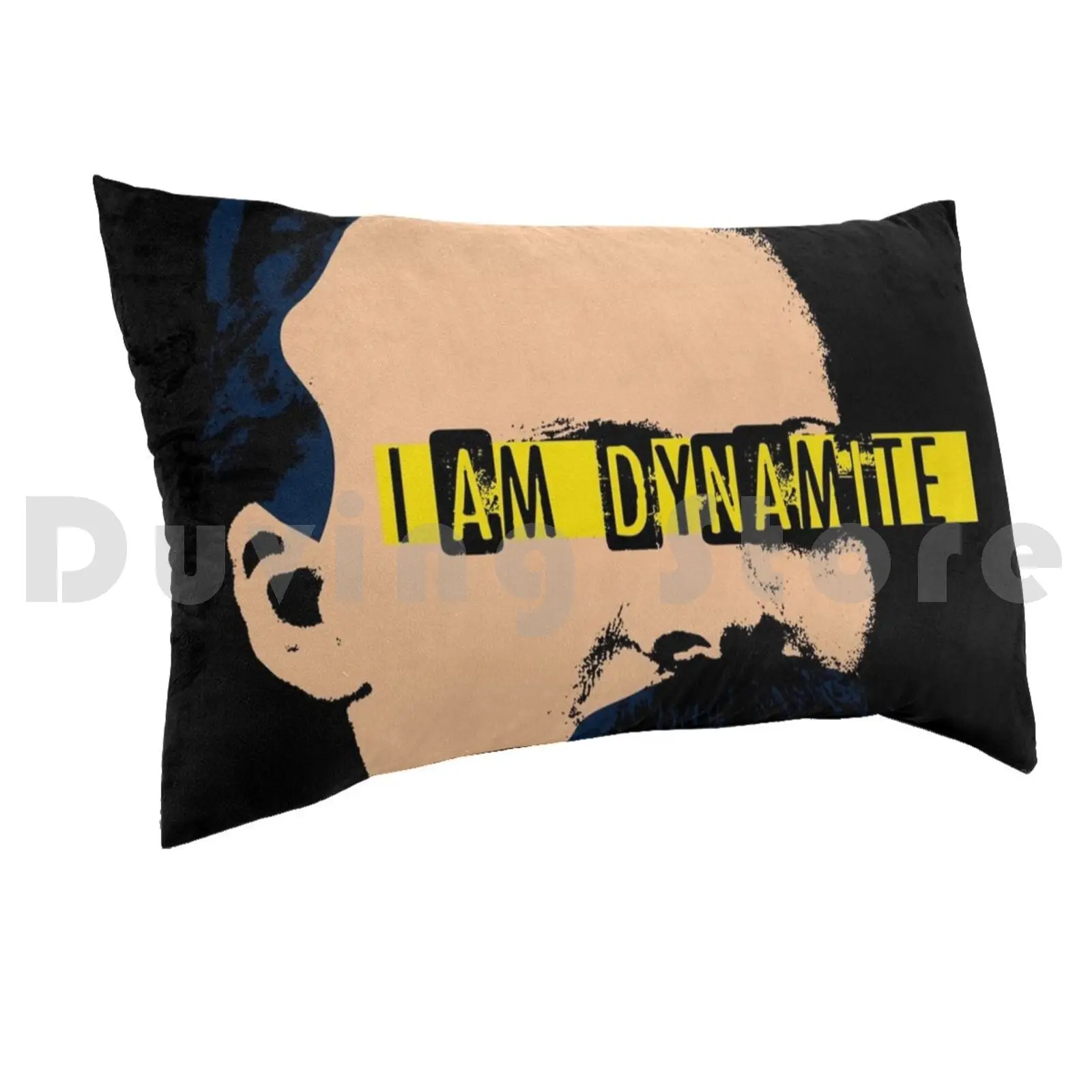 Pillow Case Popnietzsche Hat Nietzsche Moustache Philosophy Pop Art Portrait