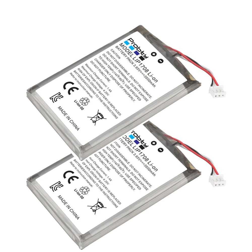 Bateria De Lítio Para Controlador De Jogo DualSense, Alta Qualidade, 3500mAh, 3.65V, Novo
