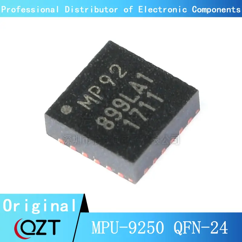 10 pçs/lote MPU-9250 QFN MPU9250 MP92 QFN-24 chip Novo local