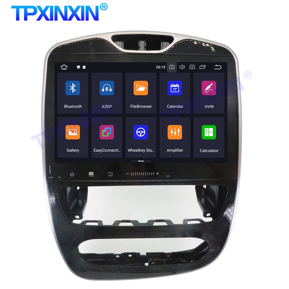 For Renault Clio 2017 2018 Android 10.0 PX6 Car Radio Multimedia Video Recoder dvd Player Navigation GPS Accessories Auto 2 din