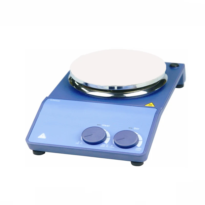 Heating Magnetic Stirrer Speed Range 0-1500rpm Hot Plate Lab Stirrer Mixer With Stir Bar  Laboratory Equipment 20L MS-H-S