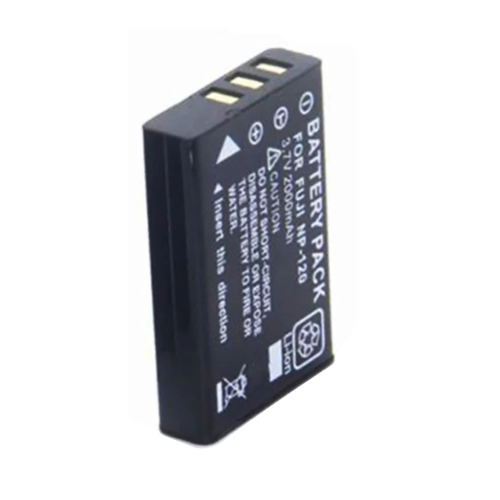 NP-120 FNP120 NP120 Camera Battery For FUJIFILM FUJI F10 F11 603 D-LI7 3.7V 2000mAh Rechargeable Batteries