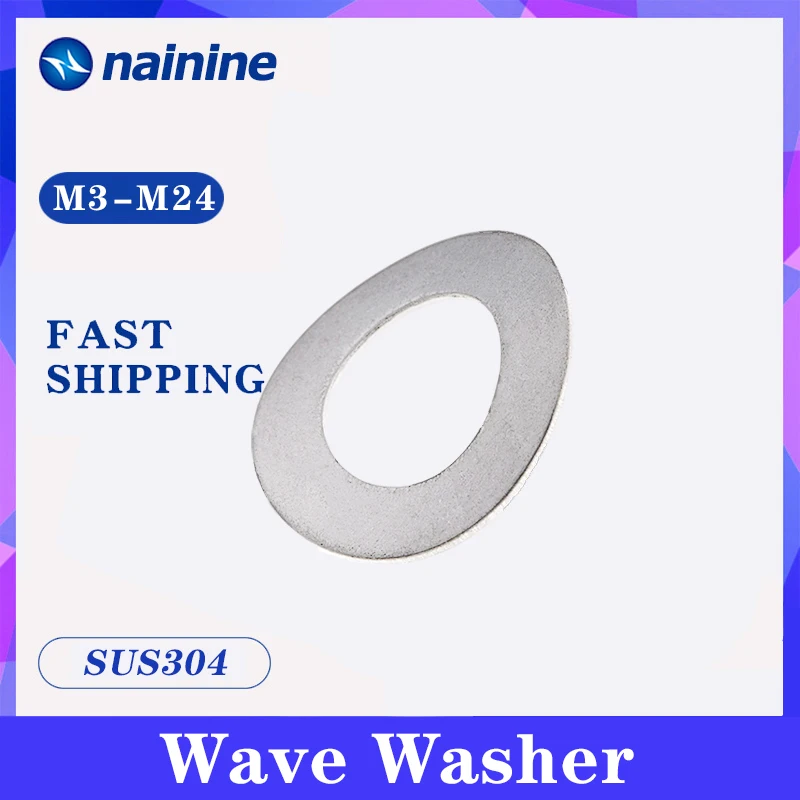 DIN137B GB955 304 Stainless Steel Wave Spring Washer