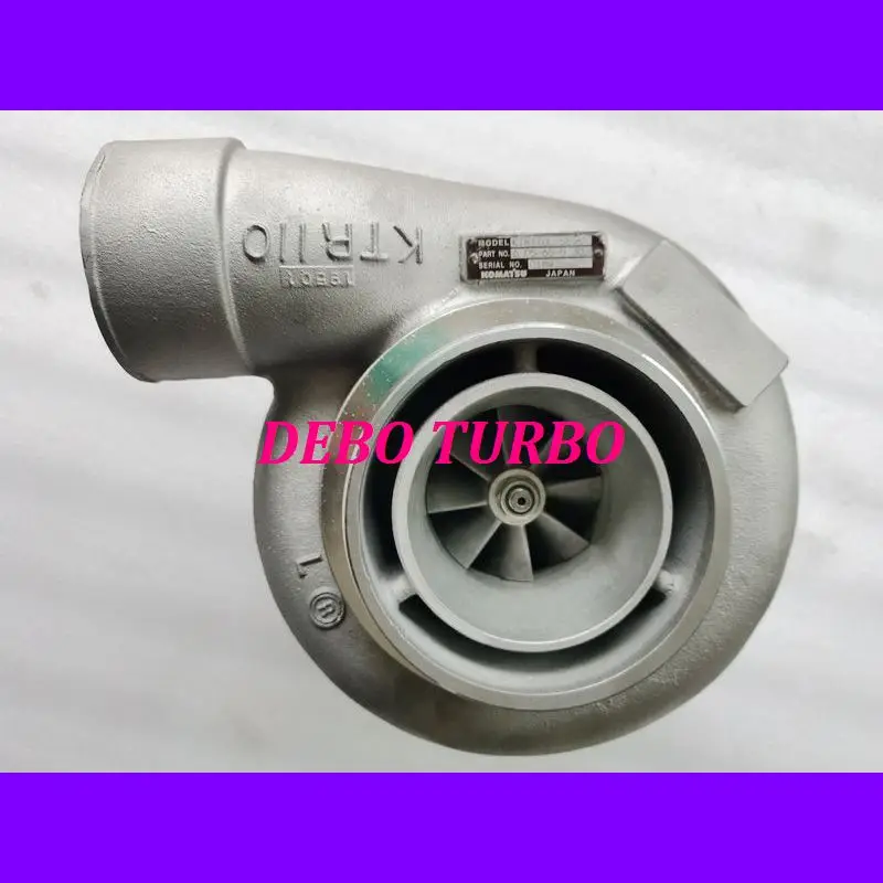 REMAN GENUINE KTR110L-585E 6505-65-5030 Turbo Turbocharger for KOMATSU PC750-6 Excavator Earth  Mine truck SAA6D140E-3 15.2L