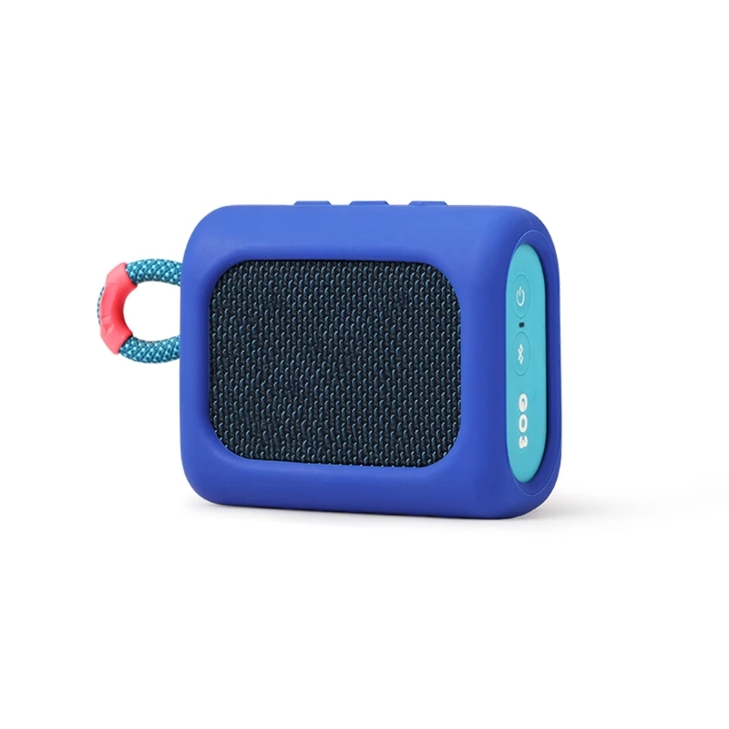 Dust-proof Silicone Case Protective Cover Shell Anti-fall Speaker Case for -JBL GO 3 GO3 Bluetooth-compatible Speaker