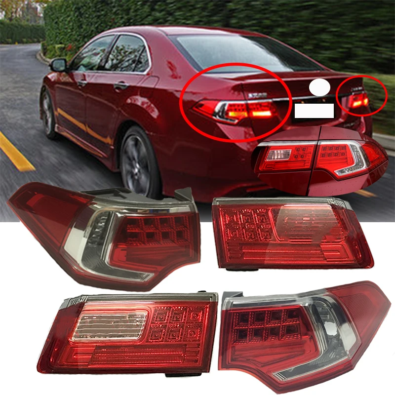 

Lofty Richy For HONDA SPIRIOR Europe ACCORD Types CU2 CU1 13-14 Rear Bumper Headlight Brake Light Taillight Tail Lamp Assembly