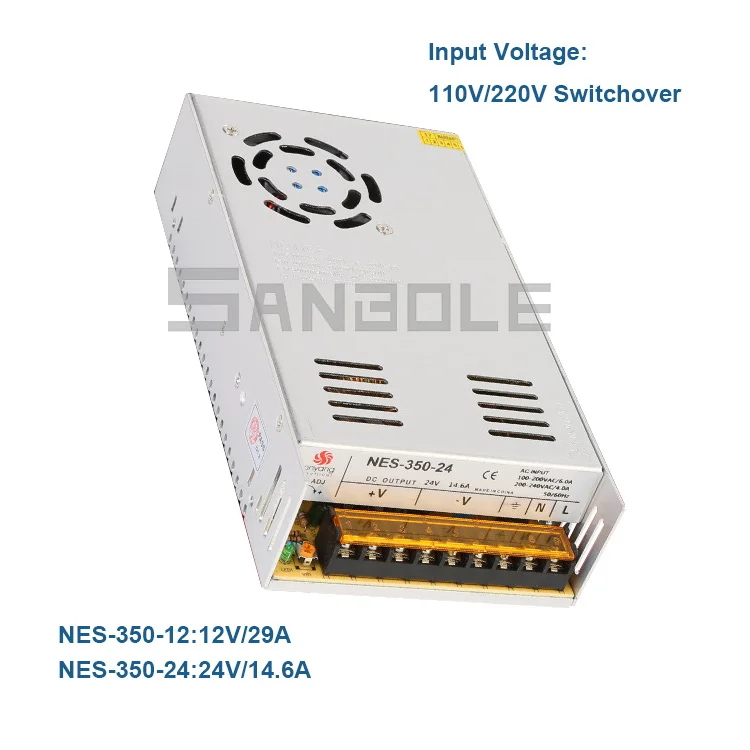 NES-350-24 Switching Power Supply Board AC-DC Power Module 24V14.6A350W Industrial Control Machine Tool Lighting