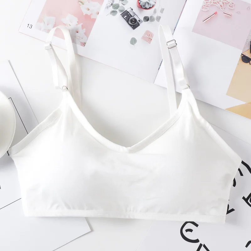 Solid Color Sexy Bra for Women Thin Strap Push Up Bras Wire One-piece Wrapped Chest Underwear Slim Fit Cozy Female Bra