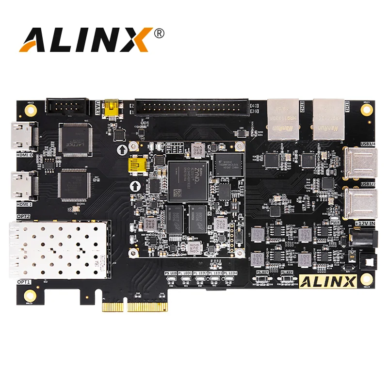 Placa do desenvolvimento do ALINX-AX7015, XILINX Zynq-7000, SoC XC7Z015, ZYNQ, BRAÇO 7015, SoMs FPGA, HDMI, PCIE