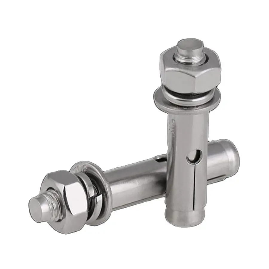 M8 Stainless Steel 304 Sleeve Expansion Anchor Bolt 20pcs/Lot