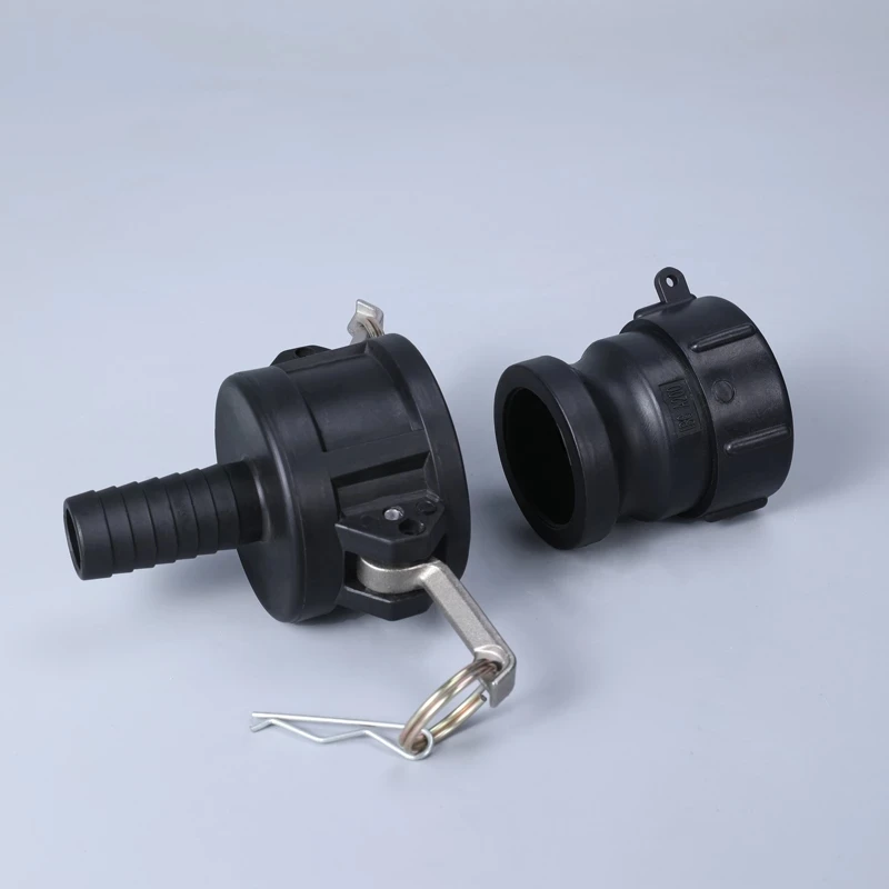 High Quality Polypropylene IBC Tank Adapter A200 & plastic Camlock Combination Pack Valve Connector