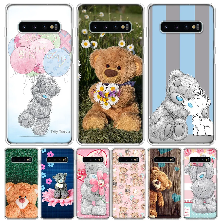 Tatty Teddy Me To You Bear Soft Soft Phone Case for Samsung Galaxy A51 A71 A41 A31 A21S A11 A10 A20E A30 A40 A50 A70 A6 A7 A8 A9