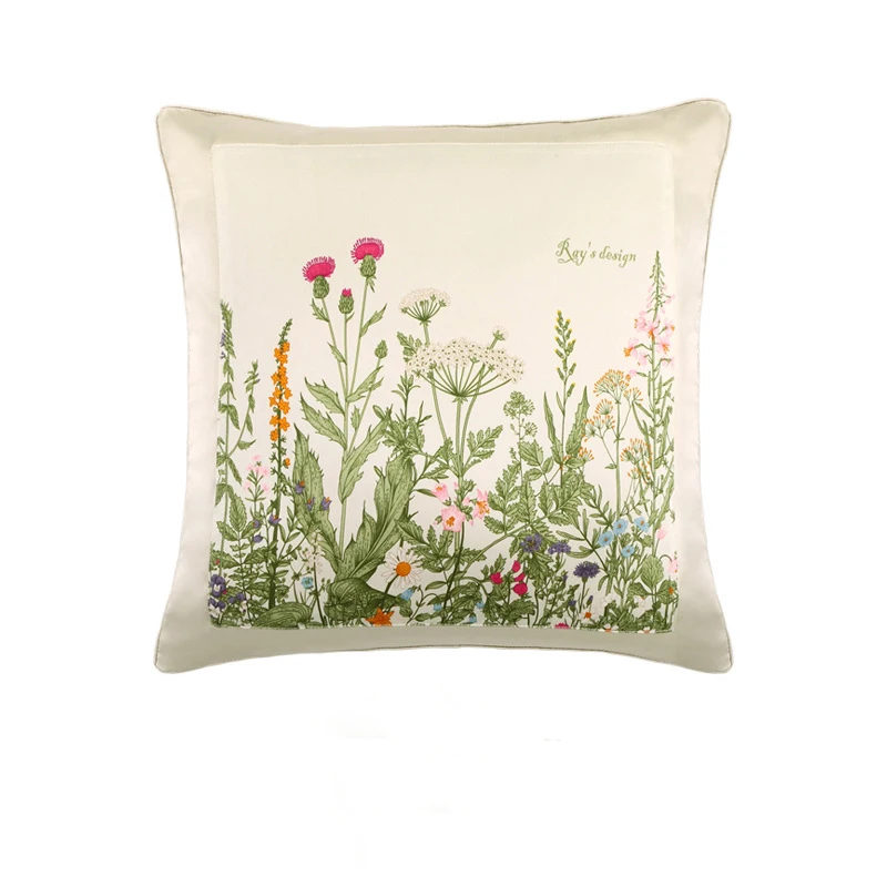 

Best Price Hangzhou Zipper Custom Logo Luxury Queen Anti Allergy Printed Slip Silk Pillowcase