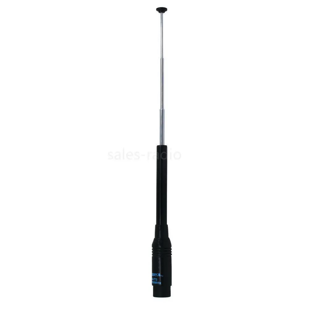 Nagoya NA-773 Telescopic Antenna VHF UHF DUAL BAND SMA-Male Walkie Talkie Radios