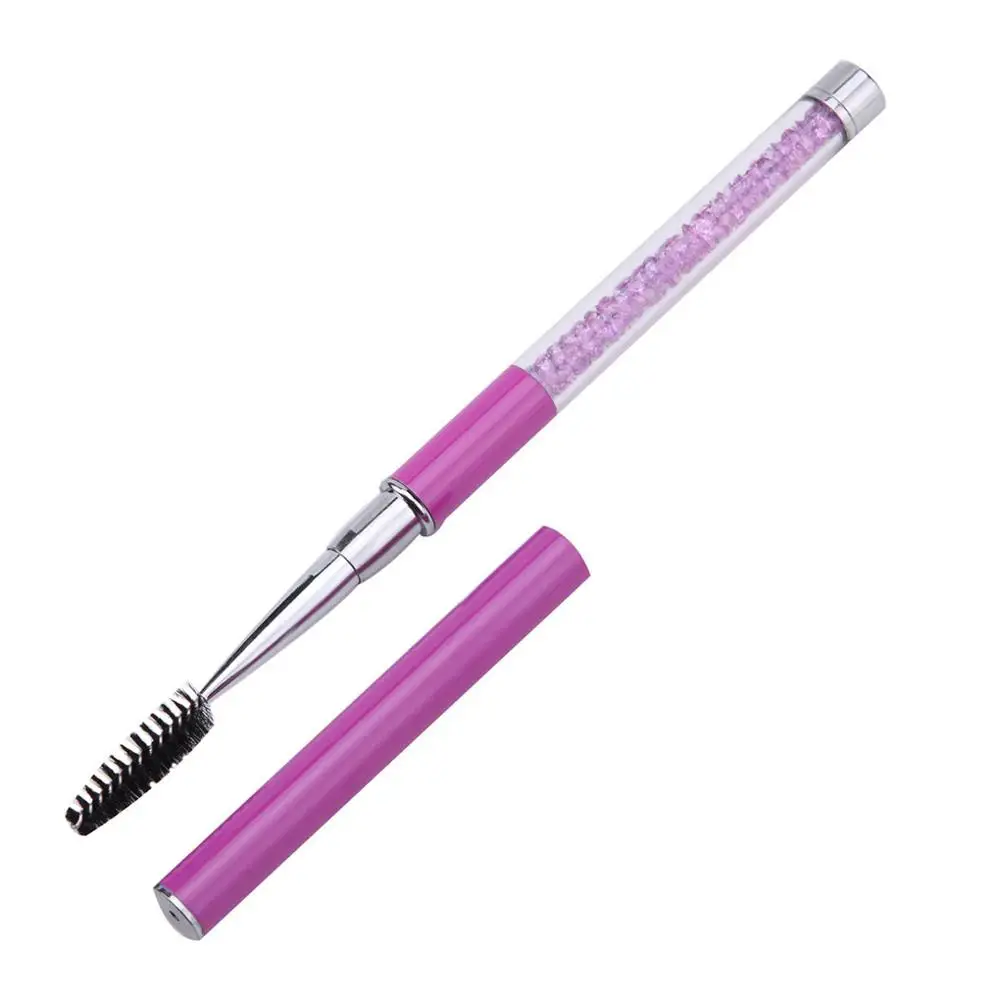 1PC Neue Glitter Wimpern Pinsel Wiederverwendbare Wimpern Pinsel Kosmetische Mascara Zauberstab Applikator Make-Up-Tool