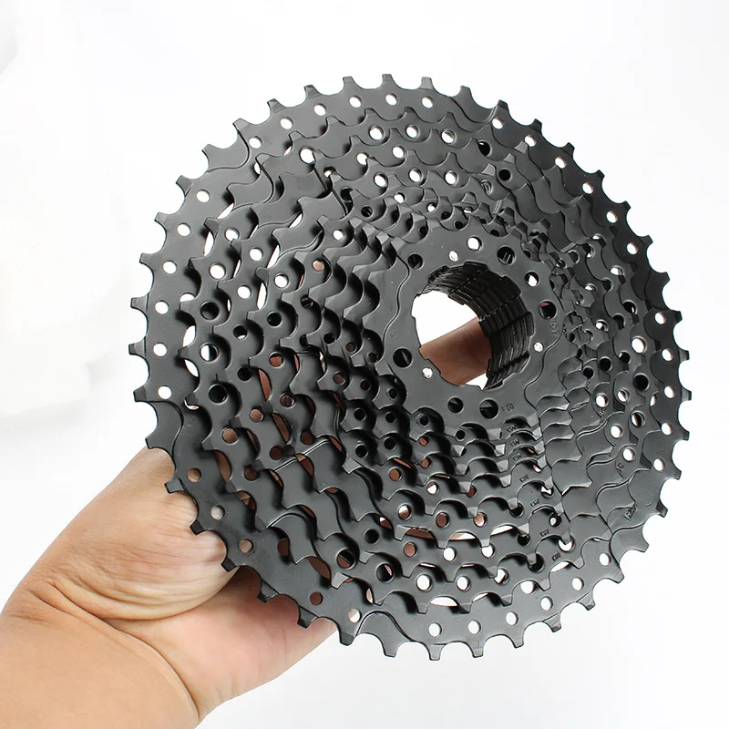 Bicycle 11 Speed 11s 11-42t Freewheel MTB Wide Ratio Black Cassette Mountain Bike Sprockets For M7000 M8000 M9000 X1 X01 NX GX