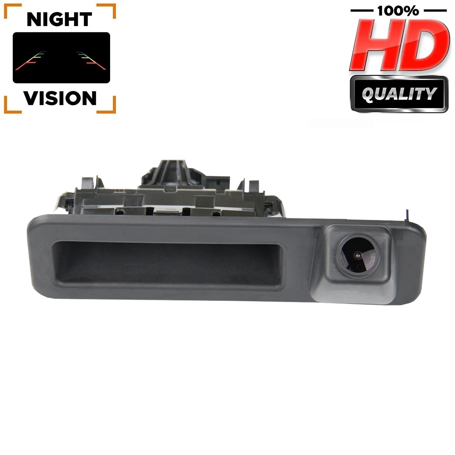 

HD 1280*720P Rear View Backup Camera for BMW X1 F48/BMW 1er F20 F21 BMW 3er F30 F35 5er F10 2018-2019, Night Vision Camera