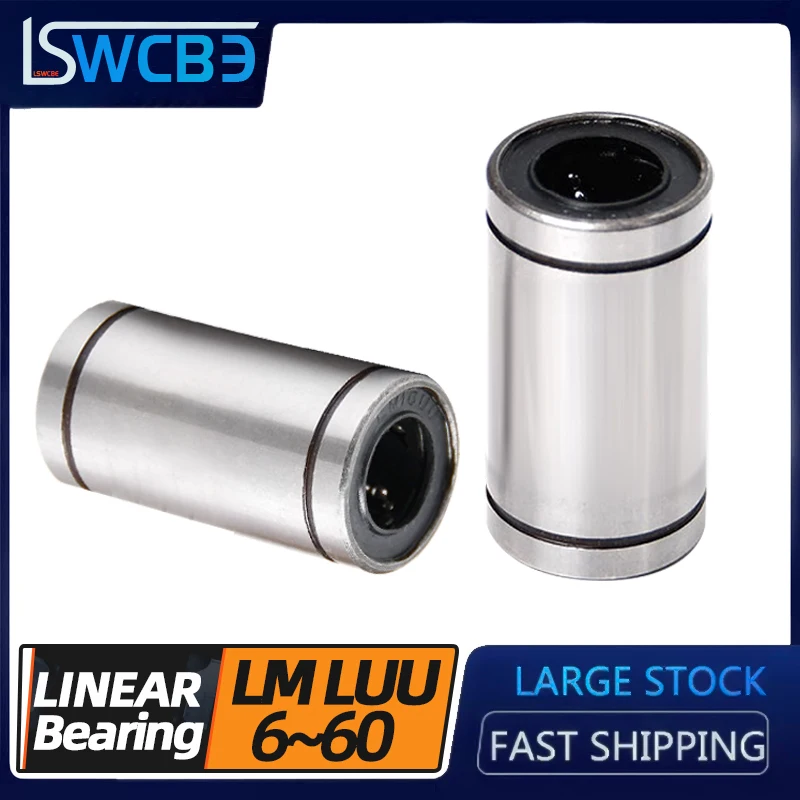 

Optical axis linear motion bearing lengthened LM6 8 10 12 16 20 25 30 35 40 50LUU sliding