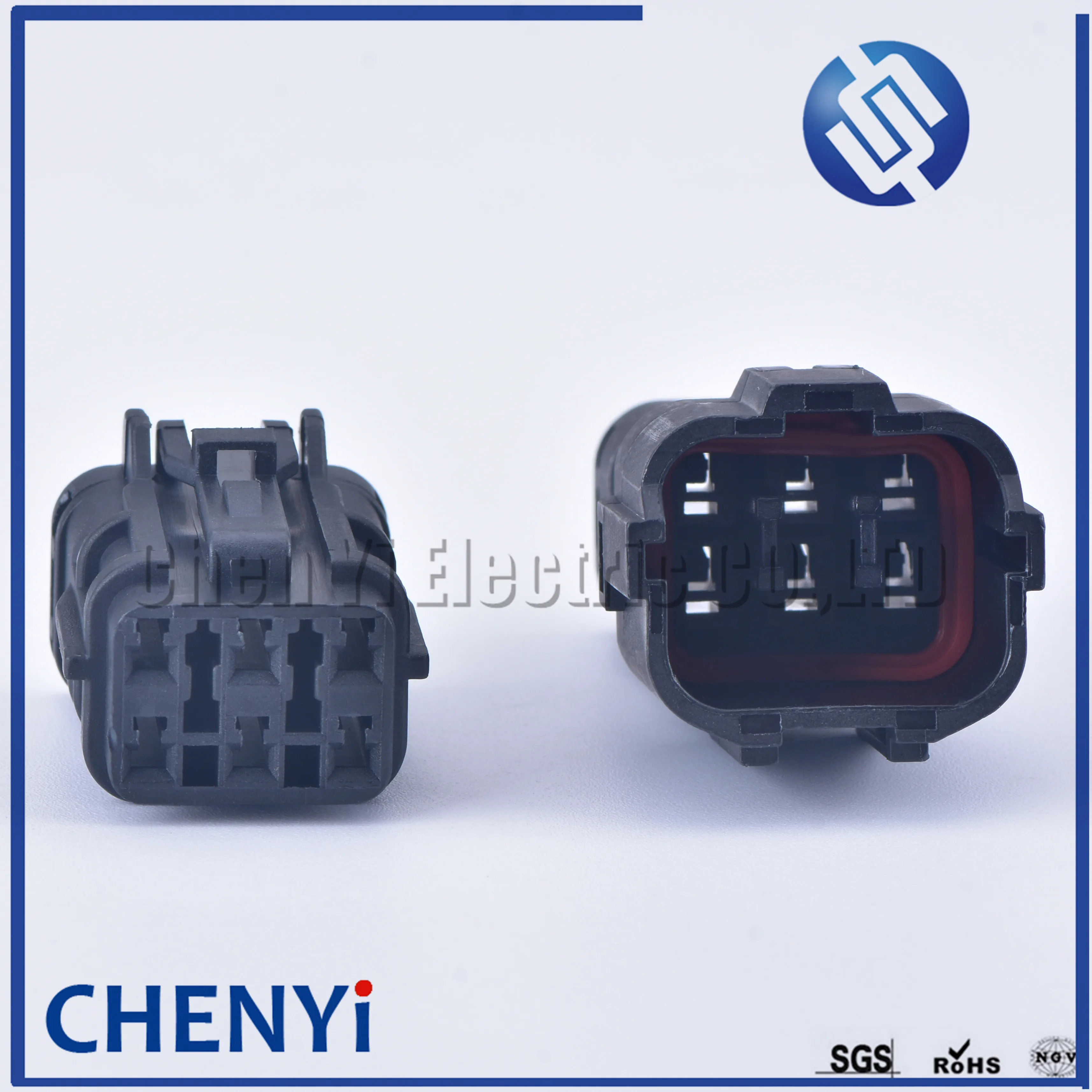 6 Pin MG640337 MG610335 Auto Waterproof tail light plug Light Lamp Socket Connector 7222-7484-40 for Buick Ford