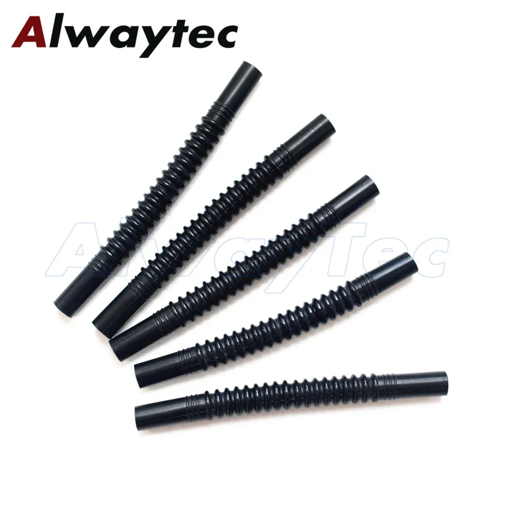 10 mm x 12 mm x 120 mm, 5 Stück, Wellrohr, Nylonrohr, Kraftstoffpumpenschlauch, kompatibel mit Kraftstoff, Methanol, nichtmetallische Schläuche, flexible Rohre – Detail 2