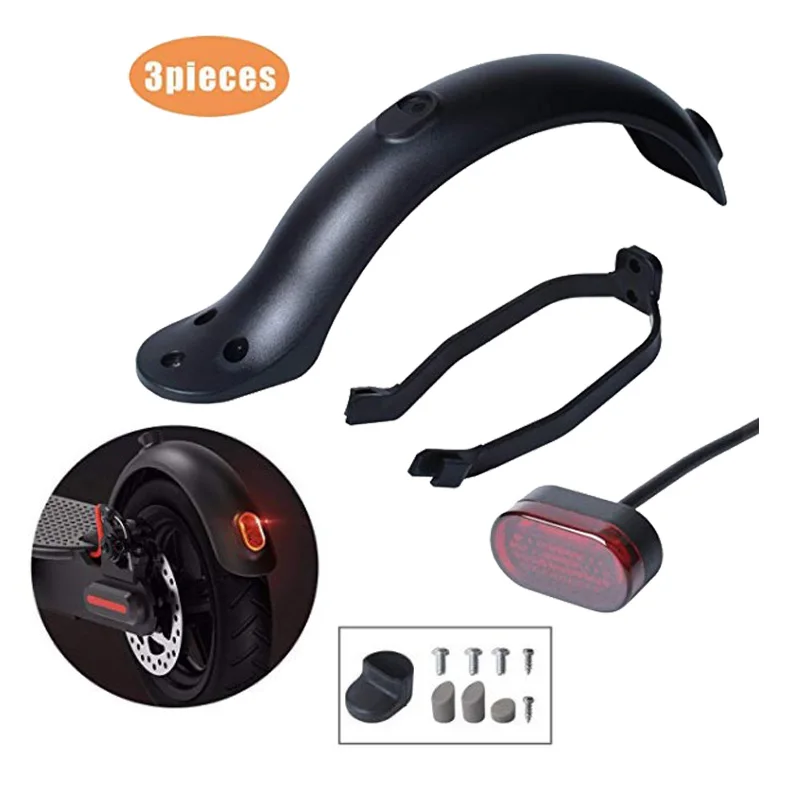 

Electric Scooter Rear Fender Mudguard Fender Guard Bracket Hook Taillight For Xiaomi 1S/M365 Electric Scooter Parts Accessories
