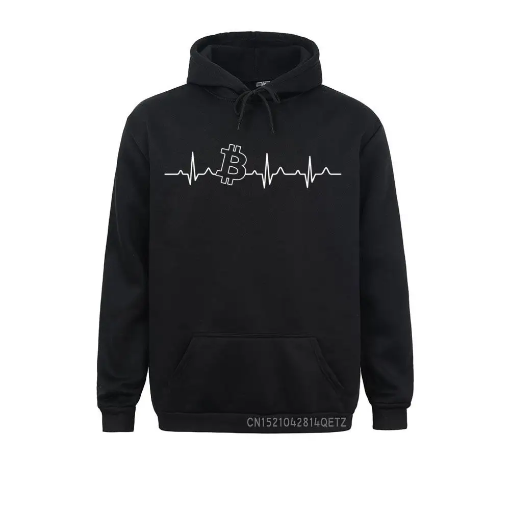 

Bitcoin Heartbeat Blockchain Digital Currency Funny Chic Hoodies Prevalent Sweatshirts Funny Long Sleeve Mens Clothes