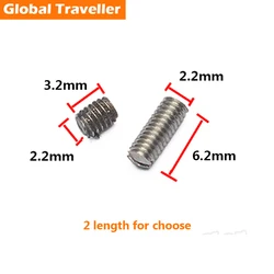 Tornillo de ajuste de corcho para saxofón, accesorios de reparación, 5 unidades por lote